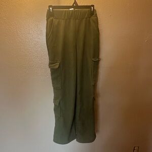 Olive Green Cargo Pants
